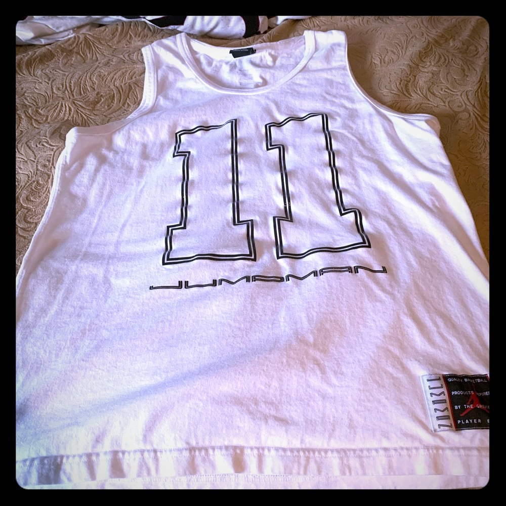 Nike air Jordan cotton tank  perfect condition